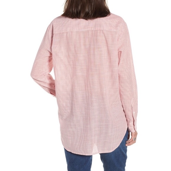 Madewell Striped Boyfriend Shirt - Picture 2 of 7